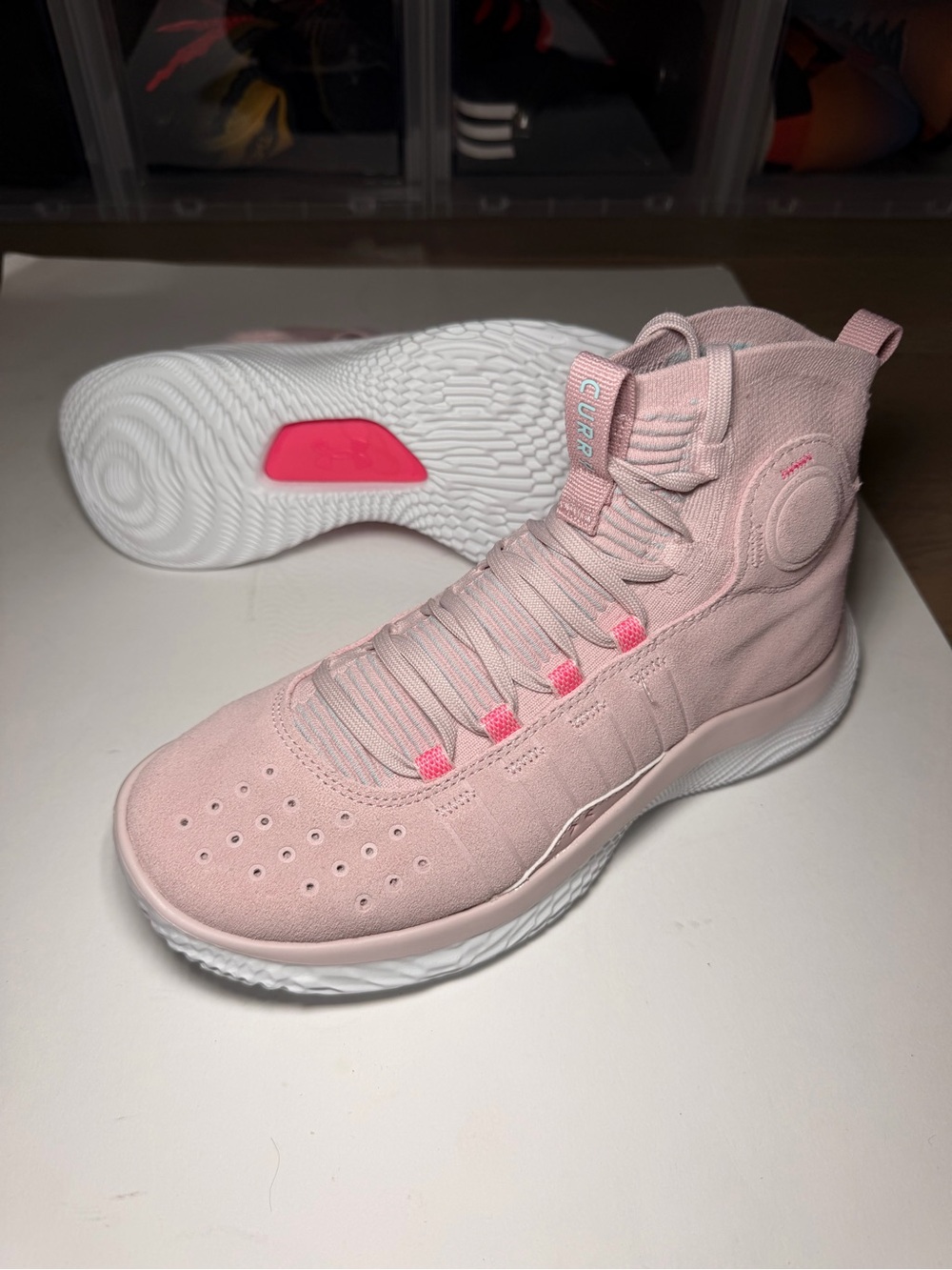 Curry Brand Curry 4 FloTro Retro Pink size 8 New 3024861600